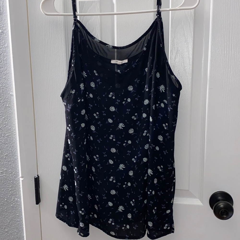 Black Maurices Tank Top size 1